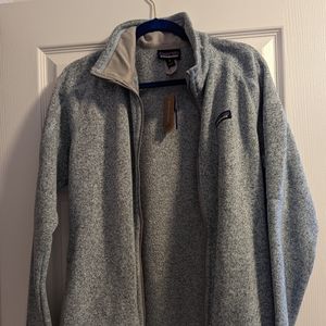 Patagonia Better Sweater Womens XL Hawthorne Blue